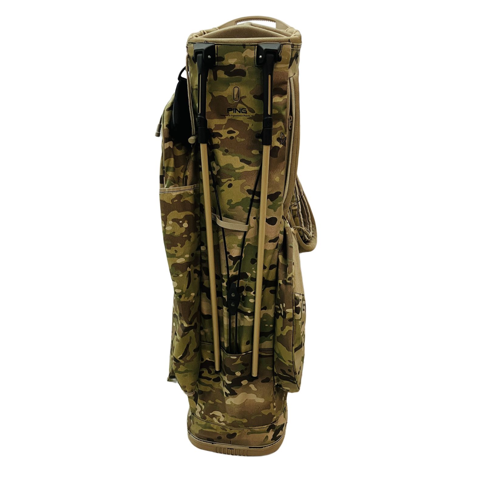PING HOOFER キャディバッグ スタンド カモフラージュ ゴルフバッグ