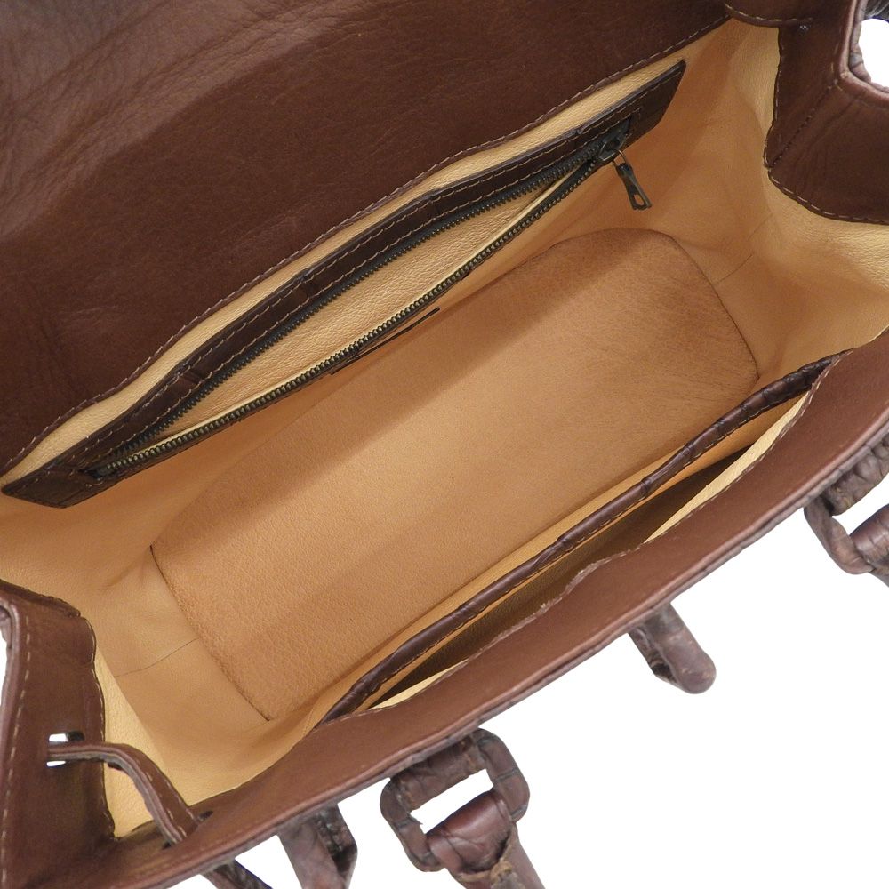 超美品 ゲンテン genten レアアイテム マットクロコダイル トップ