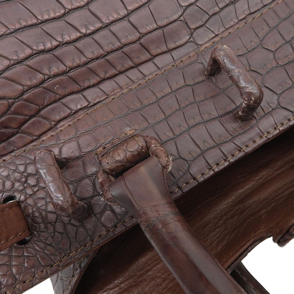 超美品 ゲンテン genten レアアイテム マットクロコダイル トップ