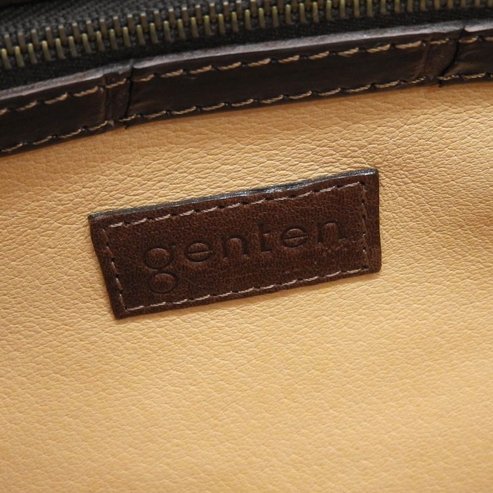 超美品 ゲンテン genten レアアイテム マットクロコダイル トップ