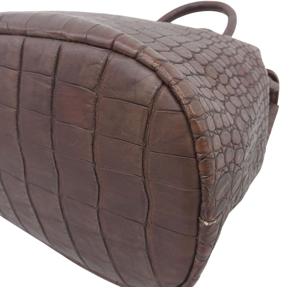 超美品 ゲンテン genten レアアイテム マットクロコダイル トップ