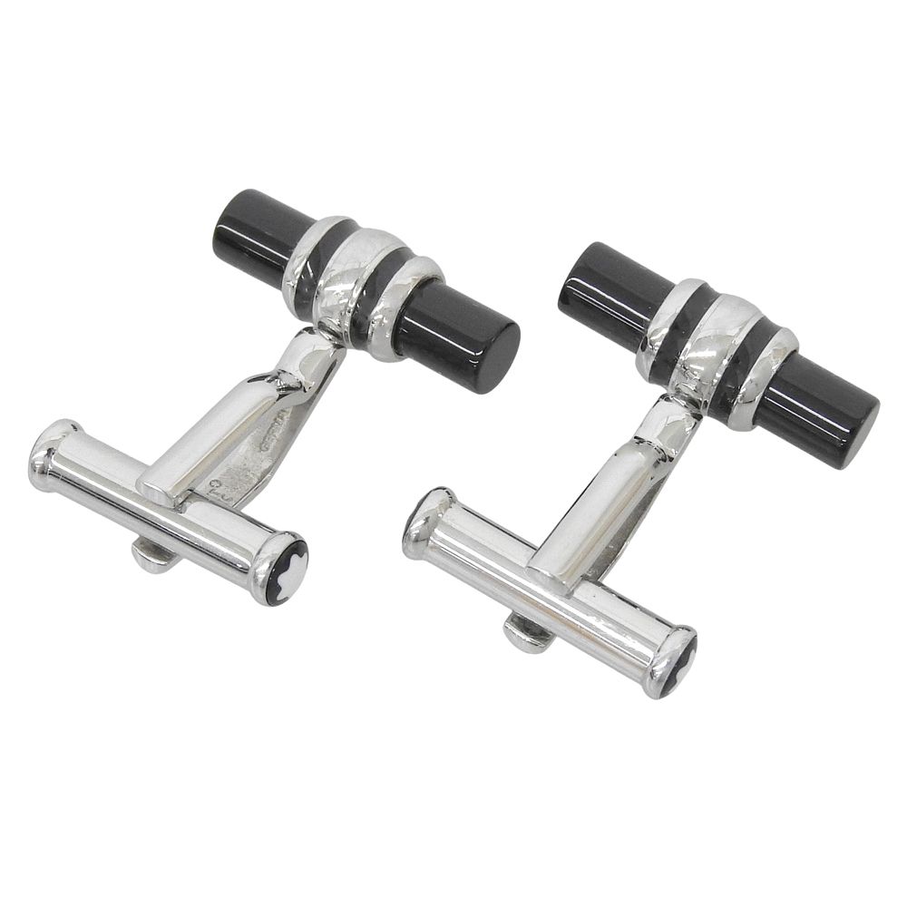 MONTBLANC　モンブラン　カフス　カフリンクス　レザー MONTBLANC（モンブラン） カフスボタン カフス ホワイトスター