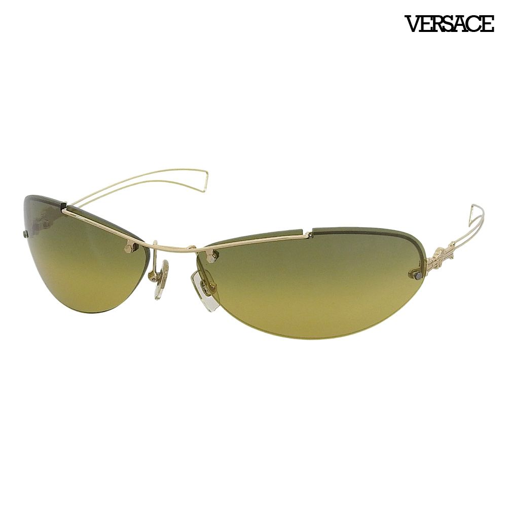 箱付超美品 ヴェルサーチ VERSACE MOD2006 メデューサ メタル