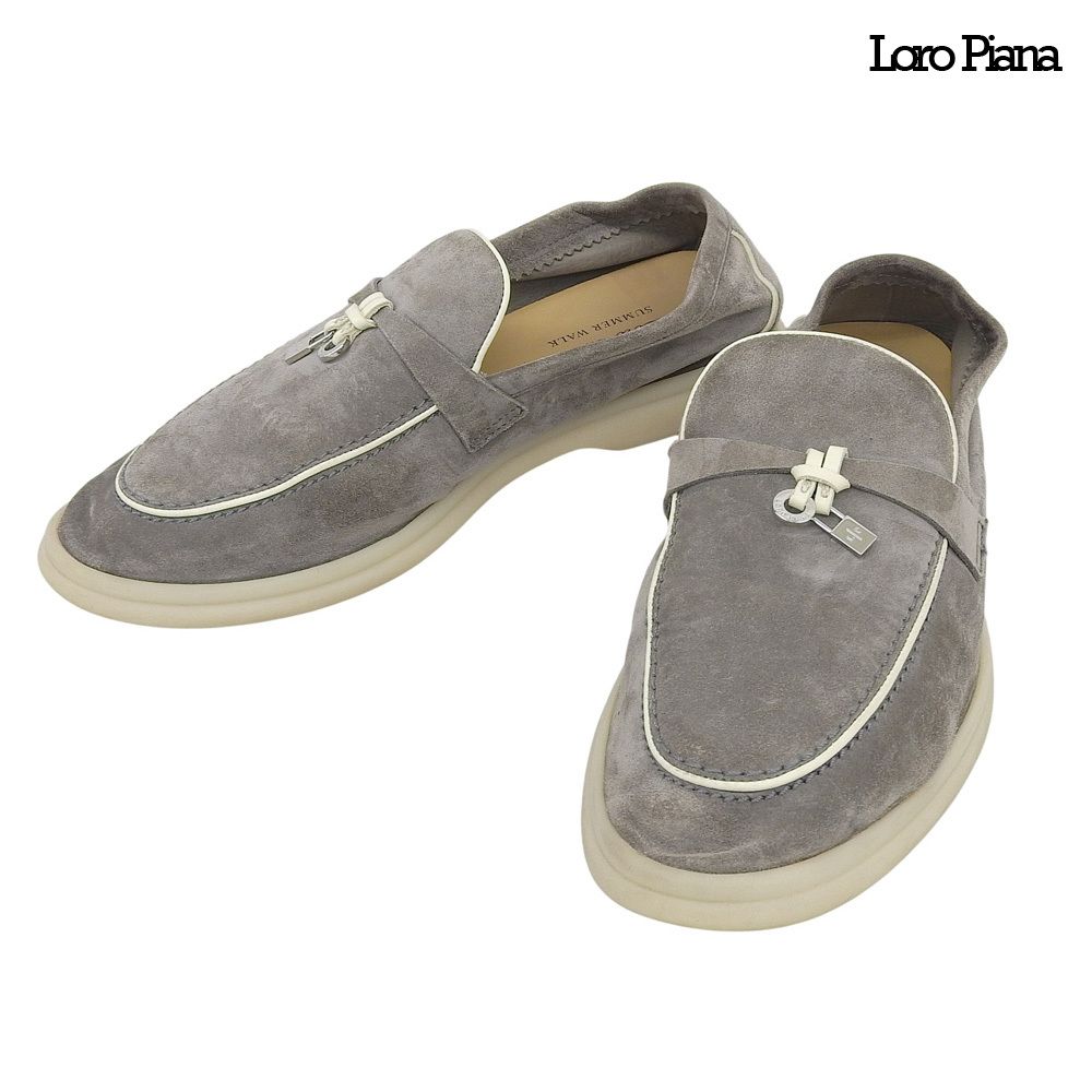 美品 ロロピアーナ Loro Piana 現行ロゴ SUMMER WALK カデナ リング