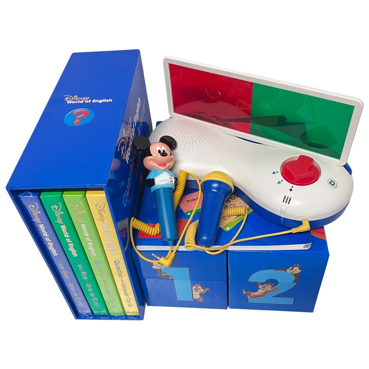 DWE トークアロング Q&Aカード ディズニー ワールド イングリッシュ