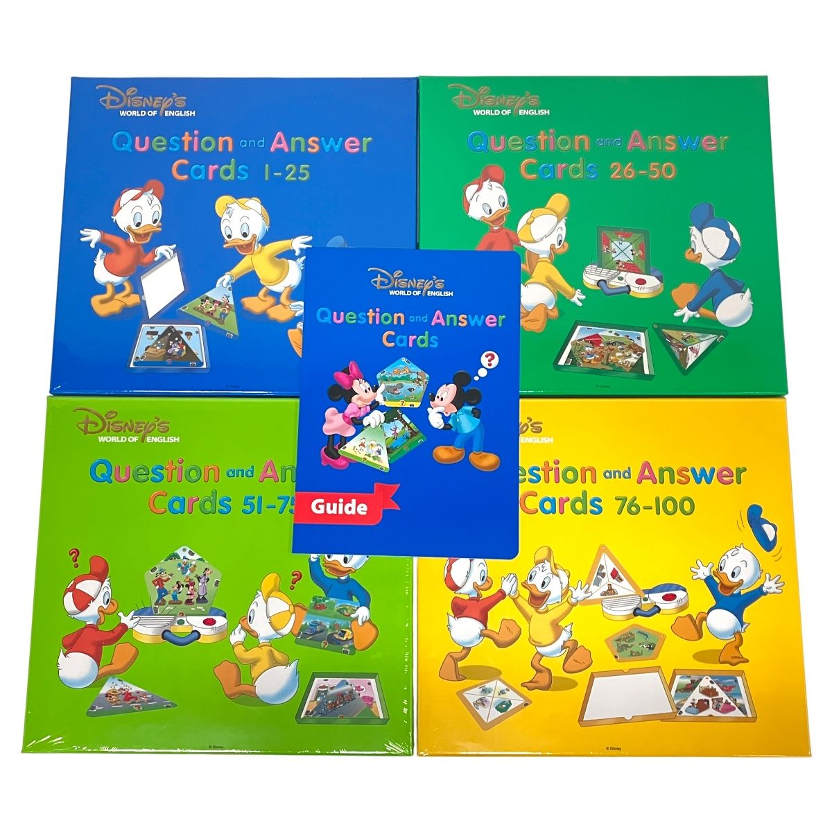 DWE トークアロング Q&Aカード ディズニー ワールド イングリッシュ