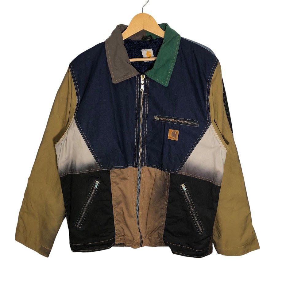 Carhartt カーハート リメイクダックジャケット Sサイズ マルチカラー
