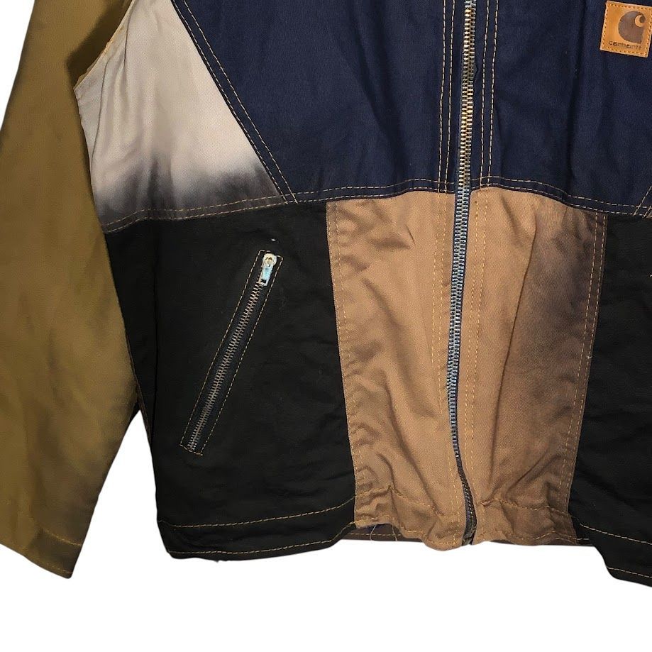 Carhartt カーハート リメイクダックジャケット Sサイズ マルチカラー