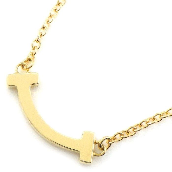 ティファニー Tiffany & Co. ネックレス Tスマイル ミニ マイクロ