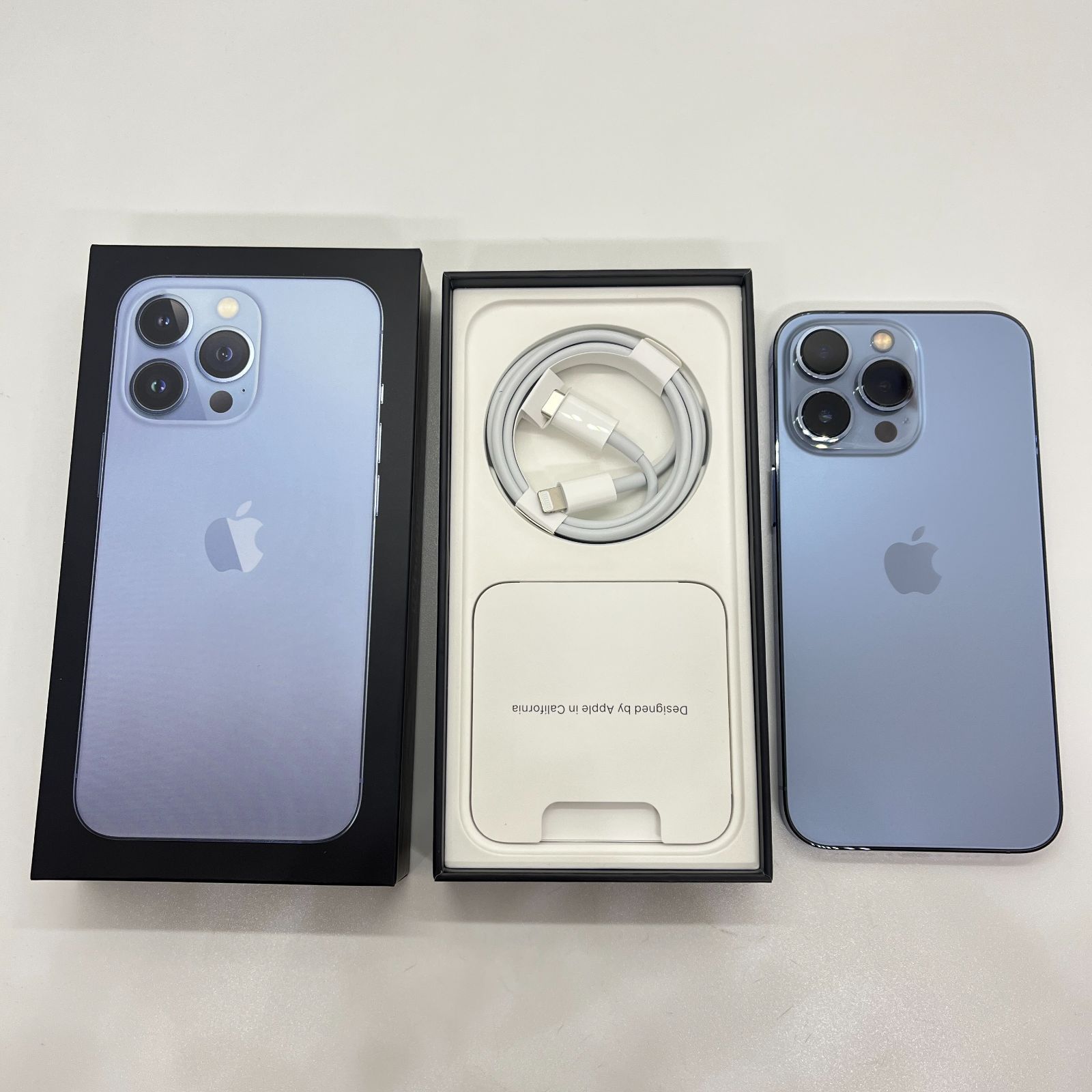 バッテリー新品】iPhone13Pro 512GB シエラブルー【SIMロック解除済み