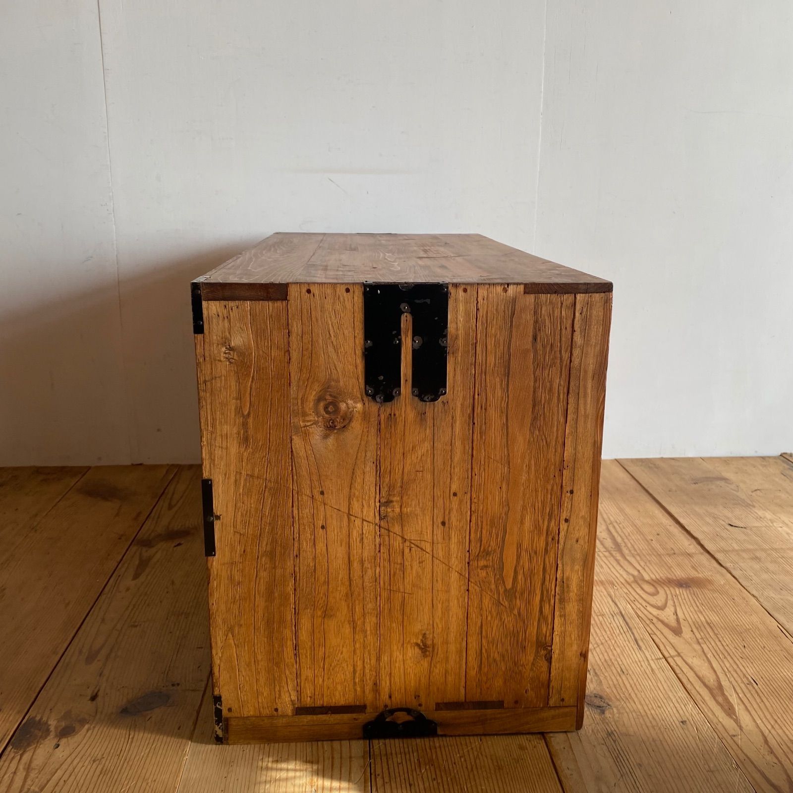 アンティーク チェスト 箪笥 ローボード テレビ台 無垢材 昭和レトロ