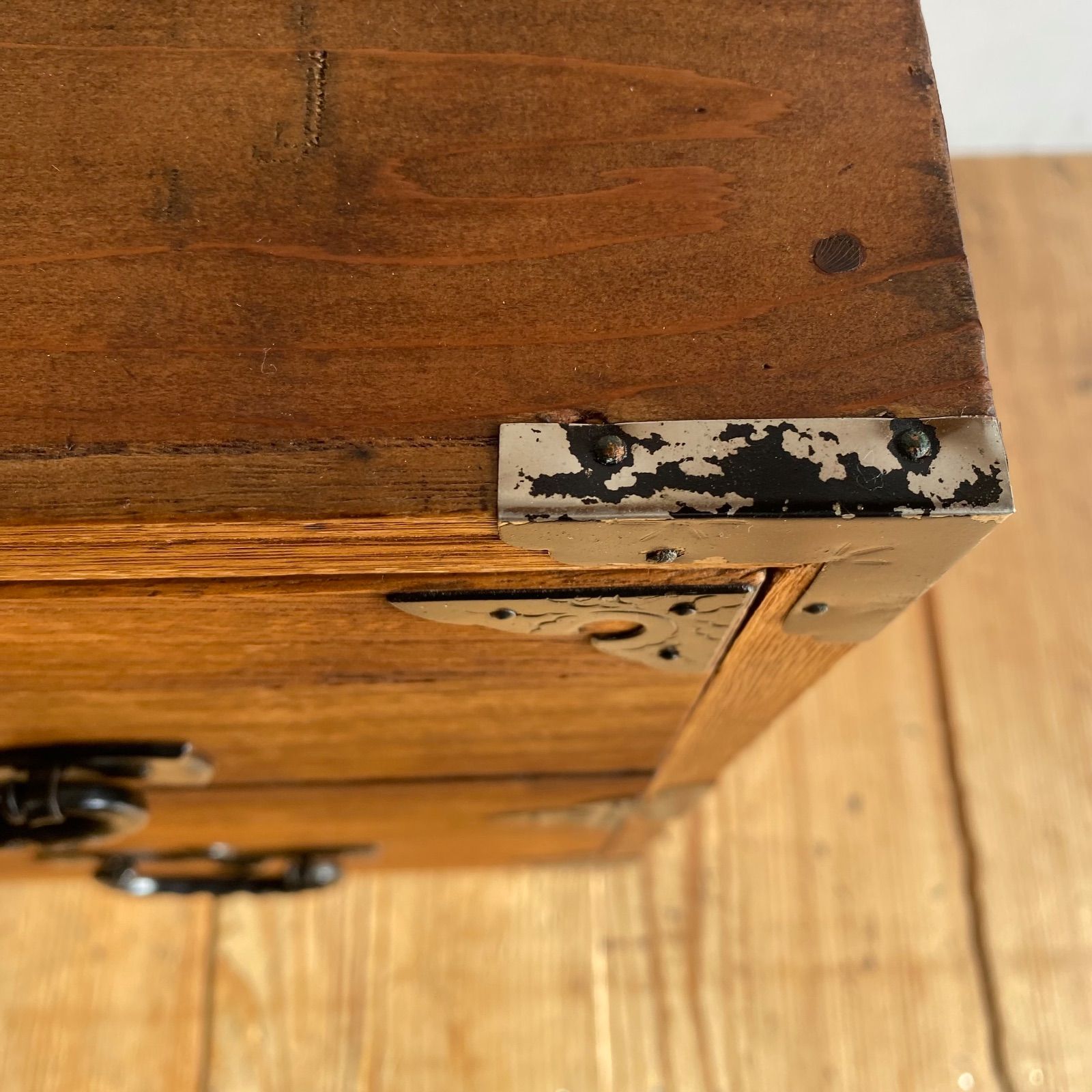 アンティーク チェスト 箪笥 ローボード テレビ台 無垢材 昭和レトロ