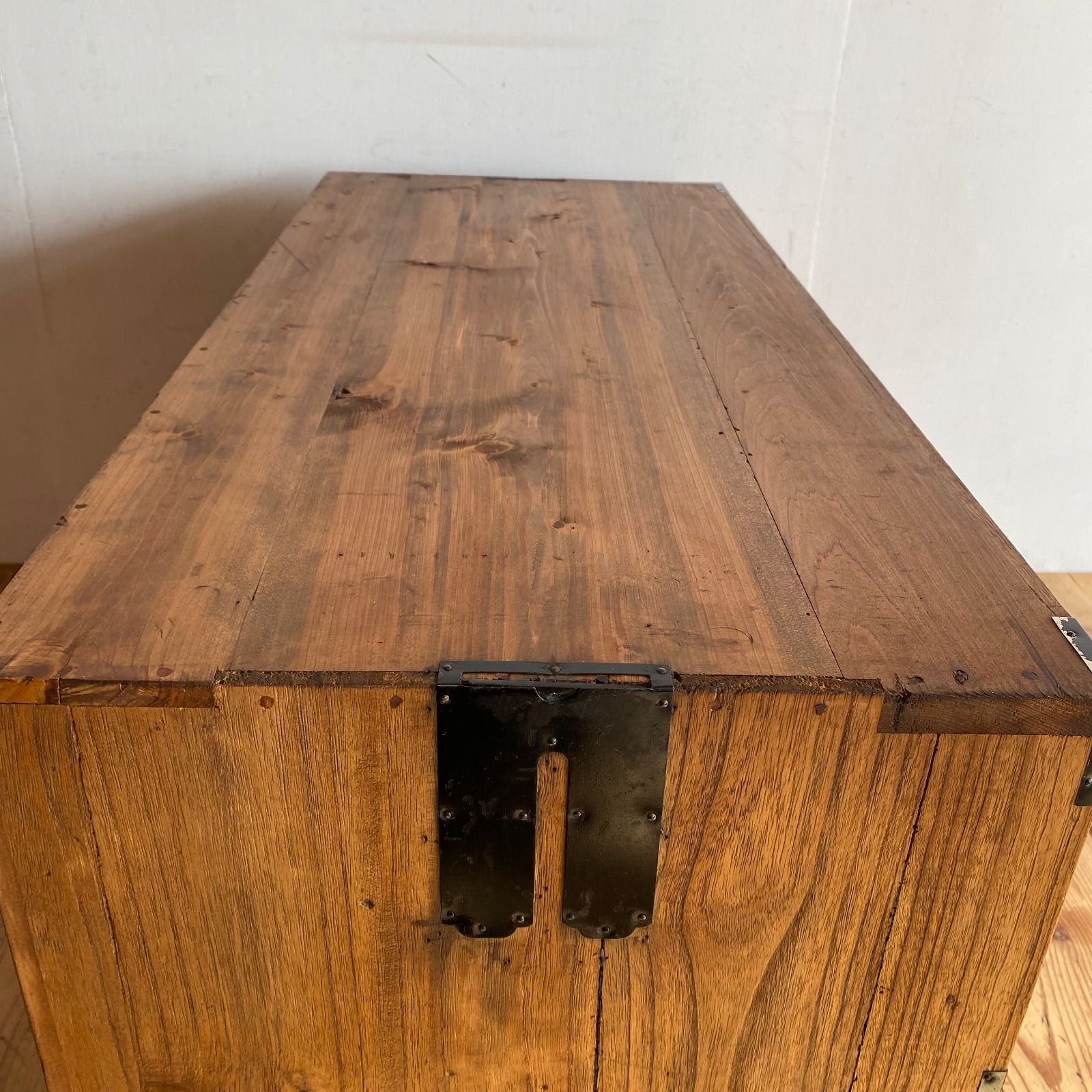 アンティーク チェスト 箪笥 ローボード テレビ台 無垢材 昭和レトロ