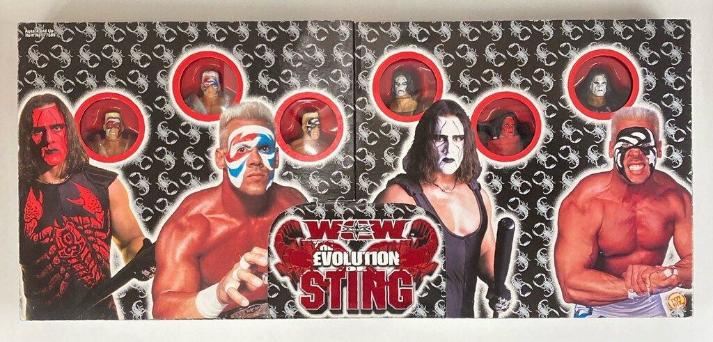 TOYBIZ WCW WCW THE EVOLUTION STING - メルカリ