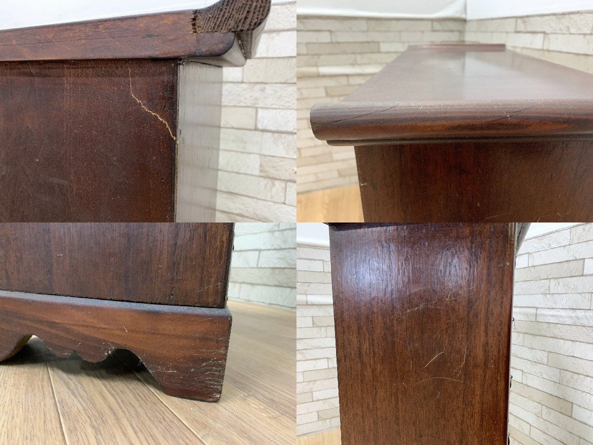 ◇李朝家具 薬箪笥 ヤクジャン 小引き出し 16杯 戸棚 アンティーク調