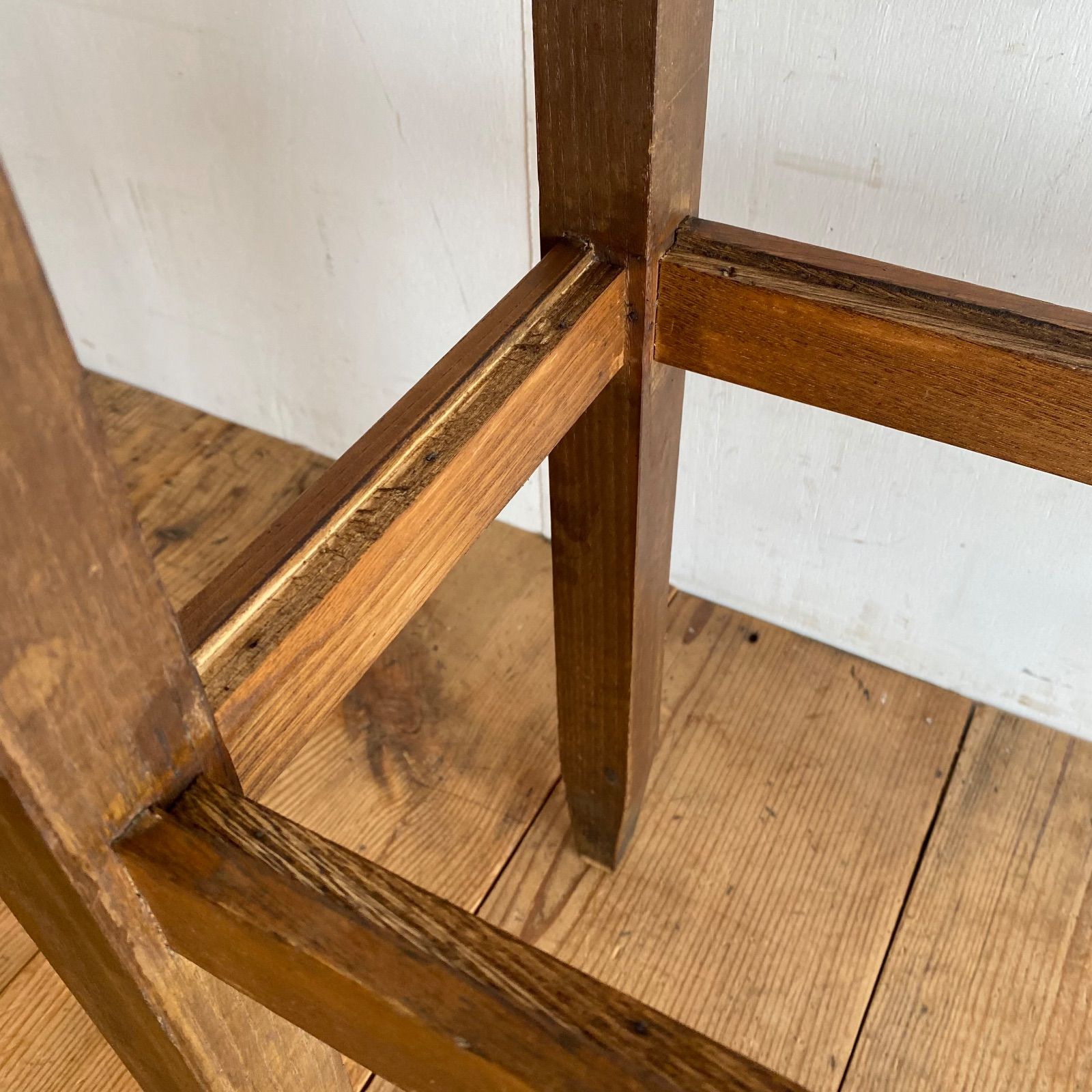 アンティーク 古家具 古道具 作業台 サイドテーブル 無垢材