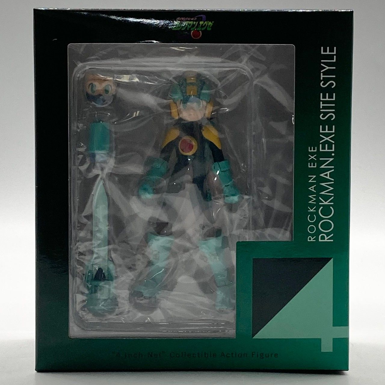 未開封】千値練 4インチネル ロックマン エグゼ サイトスタイル 可動
