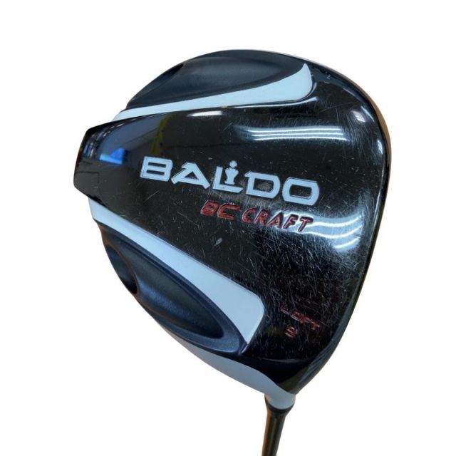 中古】 BALDO BALDO 8C CRAFT ホワイト 9° ドライバー DR リシャフト