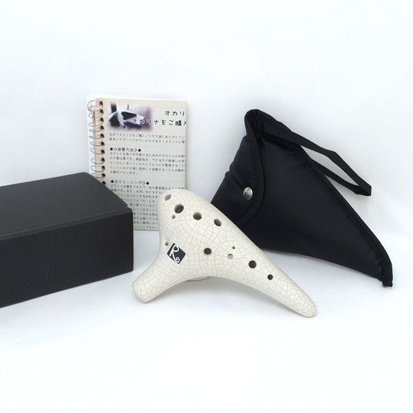 Rubato ルバート ◇オカリナAC ホワイト 箱・ソフトケース付き 品 楽器