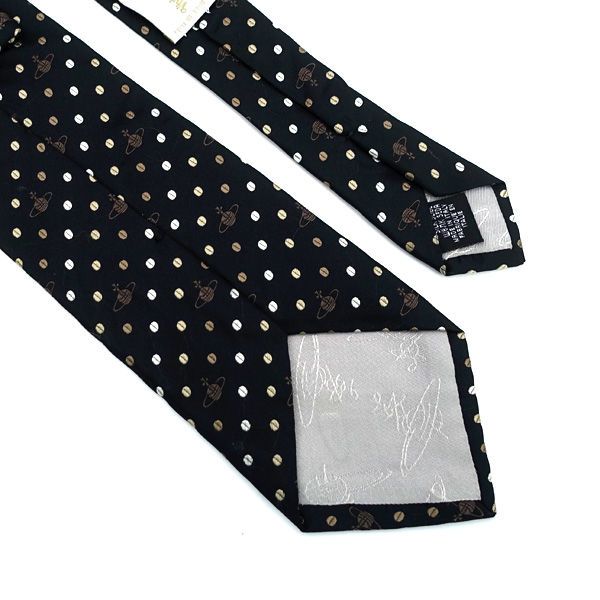 ✨️未使用級 ヴィヴィアンウエストウッド レオパード オーブ ネクタイ シルク ✨️未使用級 ヴィヴィアンウエストウッド レオパード オーブ ネクタイ