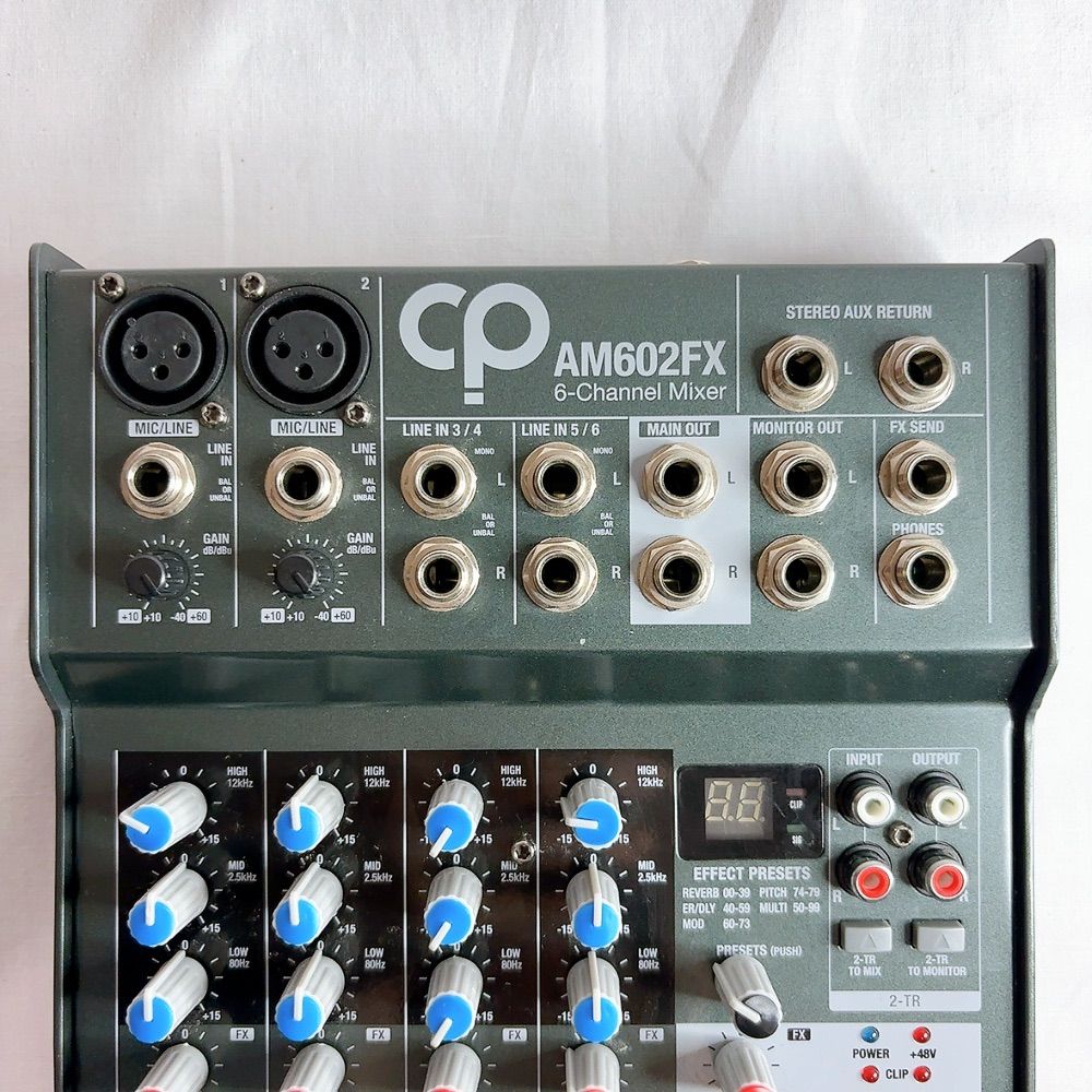 極美品】CLASSIC PRO AM602FX コンパクト・アナログミキサーコンパクト