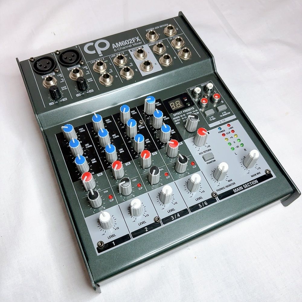 極美品】CLASSIC PRO AM602FX コンパクト・アナログミキサーコンパクト