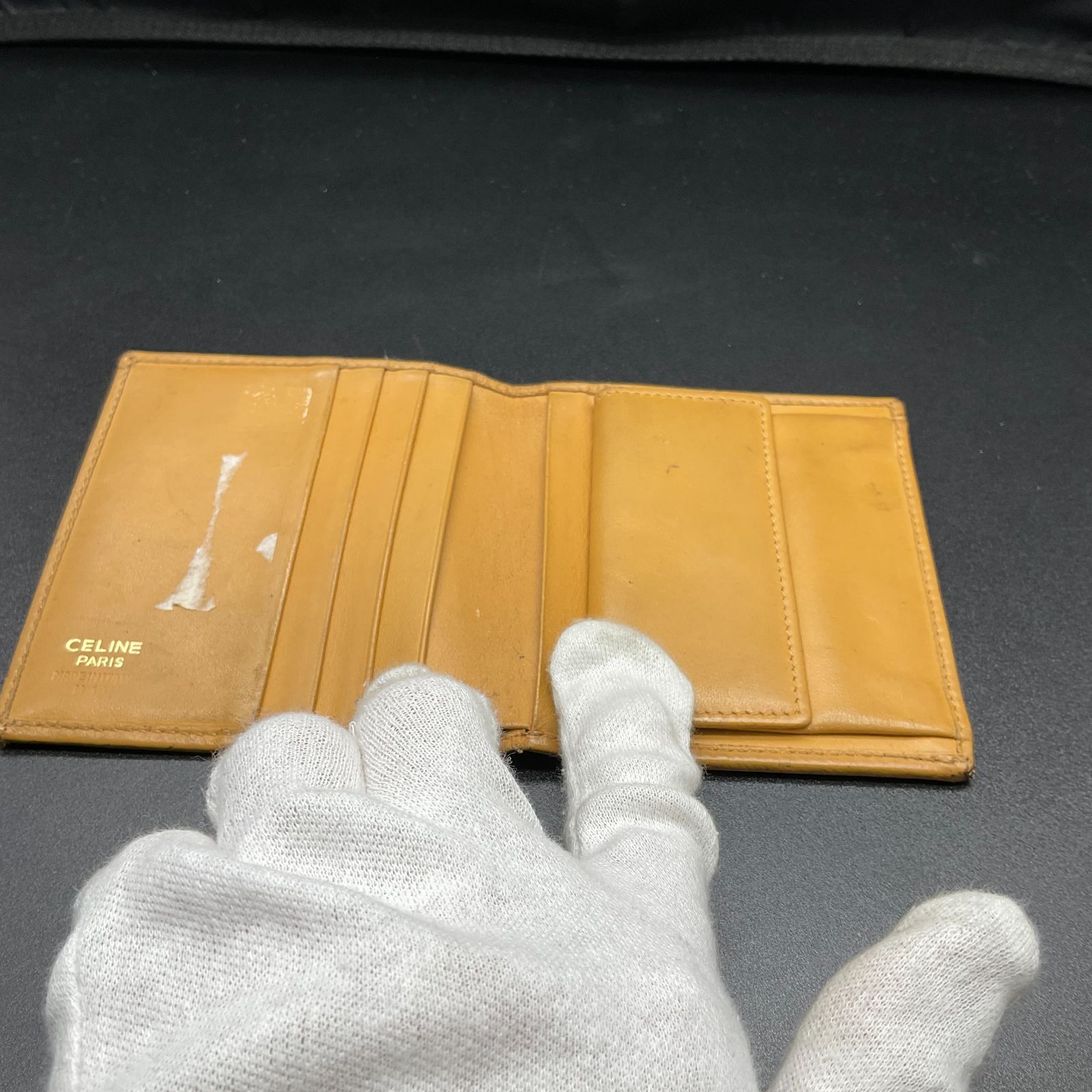  セリーヌ マカダム 財布 二つ折り財布 折り財布