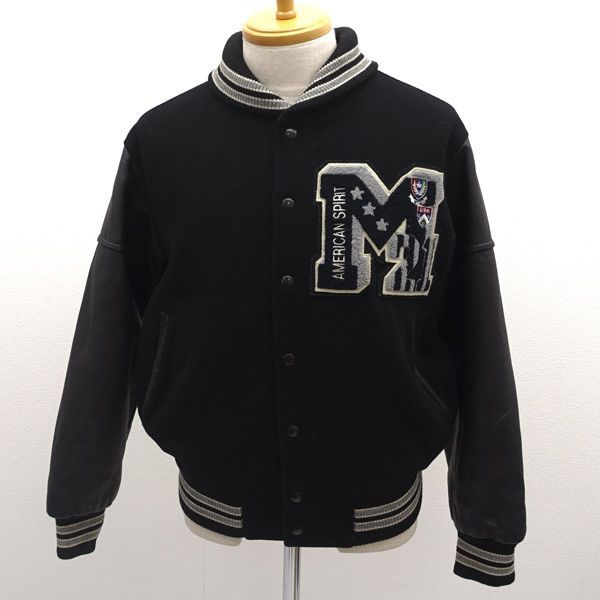 McGREGOR / マクレガー ◇スタジャン/ロゴワッペン/袖レザー/中綿