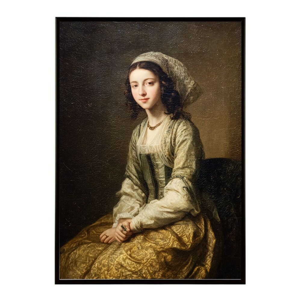 A3サイズ（約30×42cm）】【lm-poster-6511】【フレーム付き】肖像画