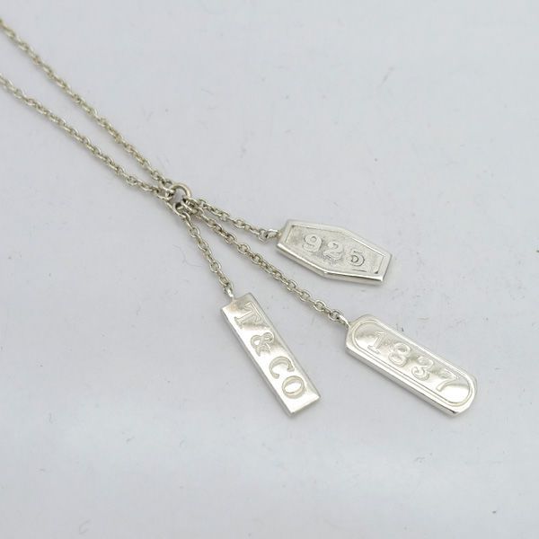 TIFFANY&Co. / ティファニー ◇1837 エレメント タグ 3連 ネックレス 