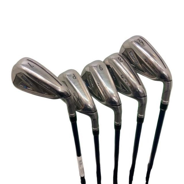 中古】 テーラーメイド SIM2 MAX 5S アイアンセット IR TENSEI BLUE