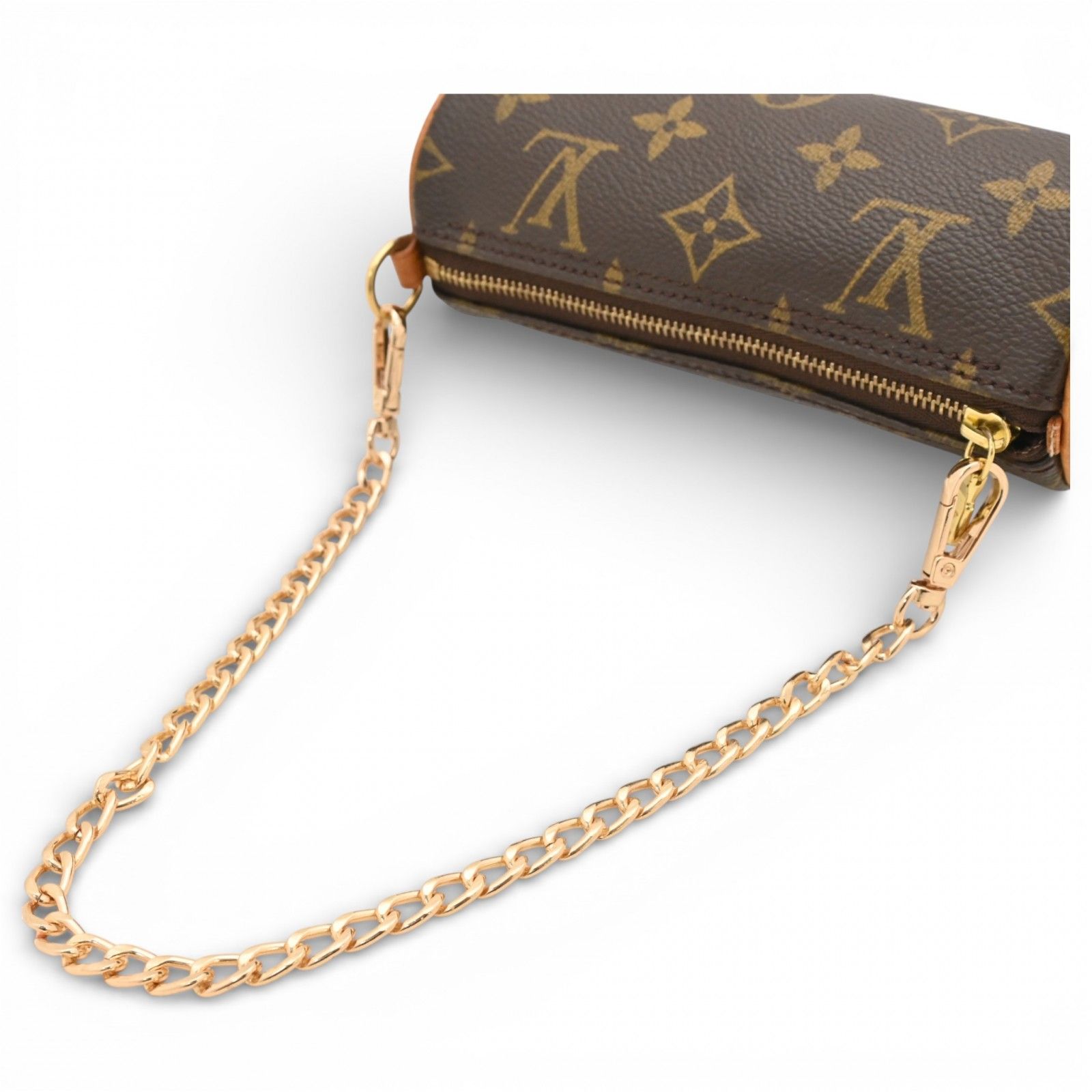 ルイヴィトン モノグラム パピヨンポーチ コンパクトバッグ Bランク