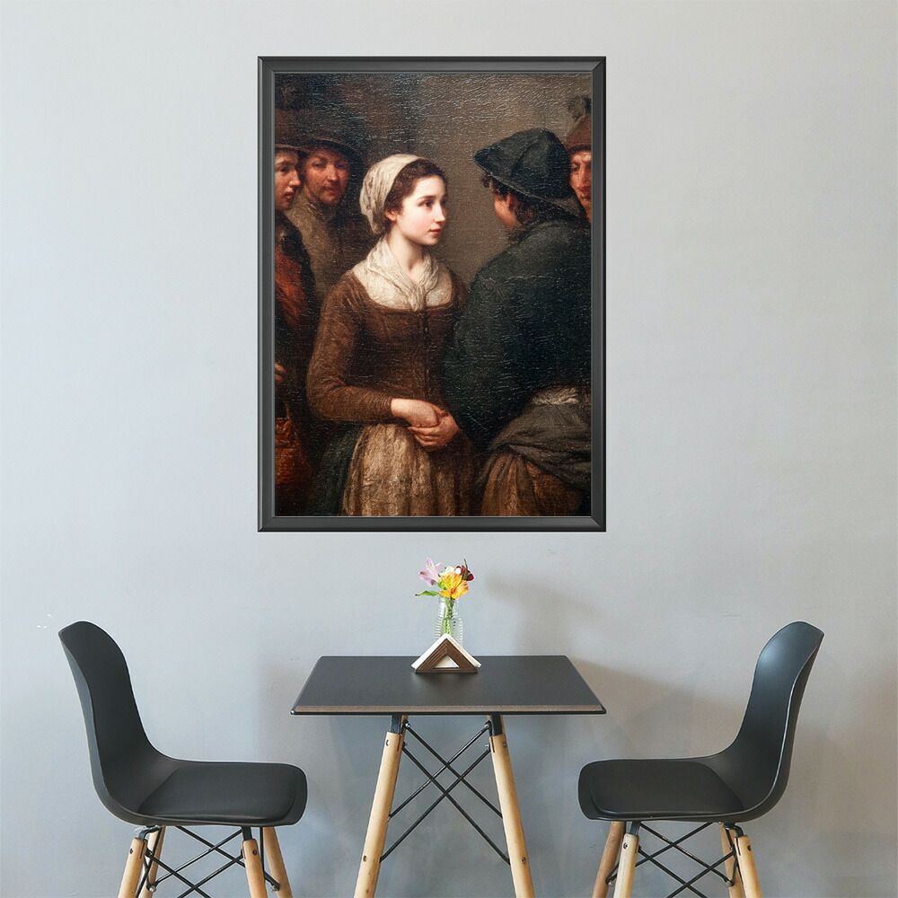 A0サイズ（約84x119cm）】【lm-poster-6556】【フレーム付き】肖像画
