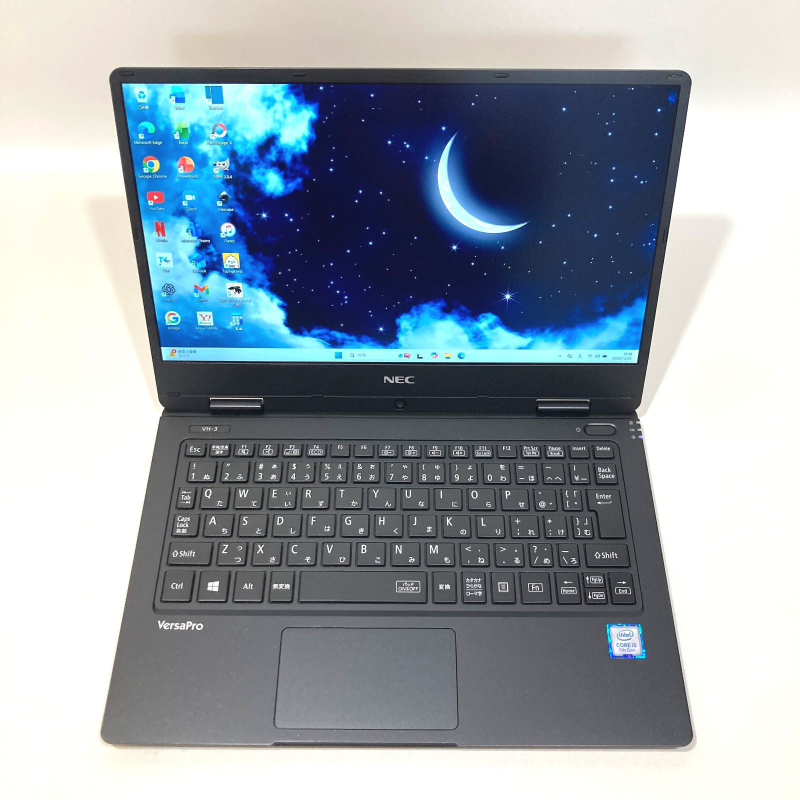 初心者✨快速i5・カメラ付・オフィス◇黒◇すぐ使えるノートパソコン