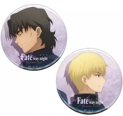 中古】バッジ・ピンズ 言峰綺礼＆ギルガメッシュ 57mm缶バッジセット(2