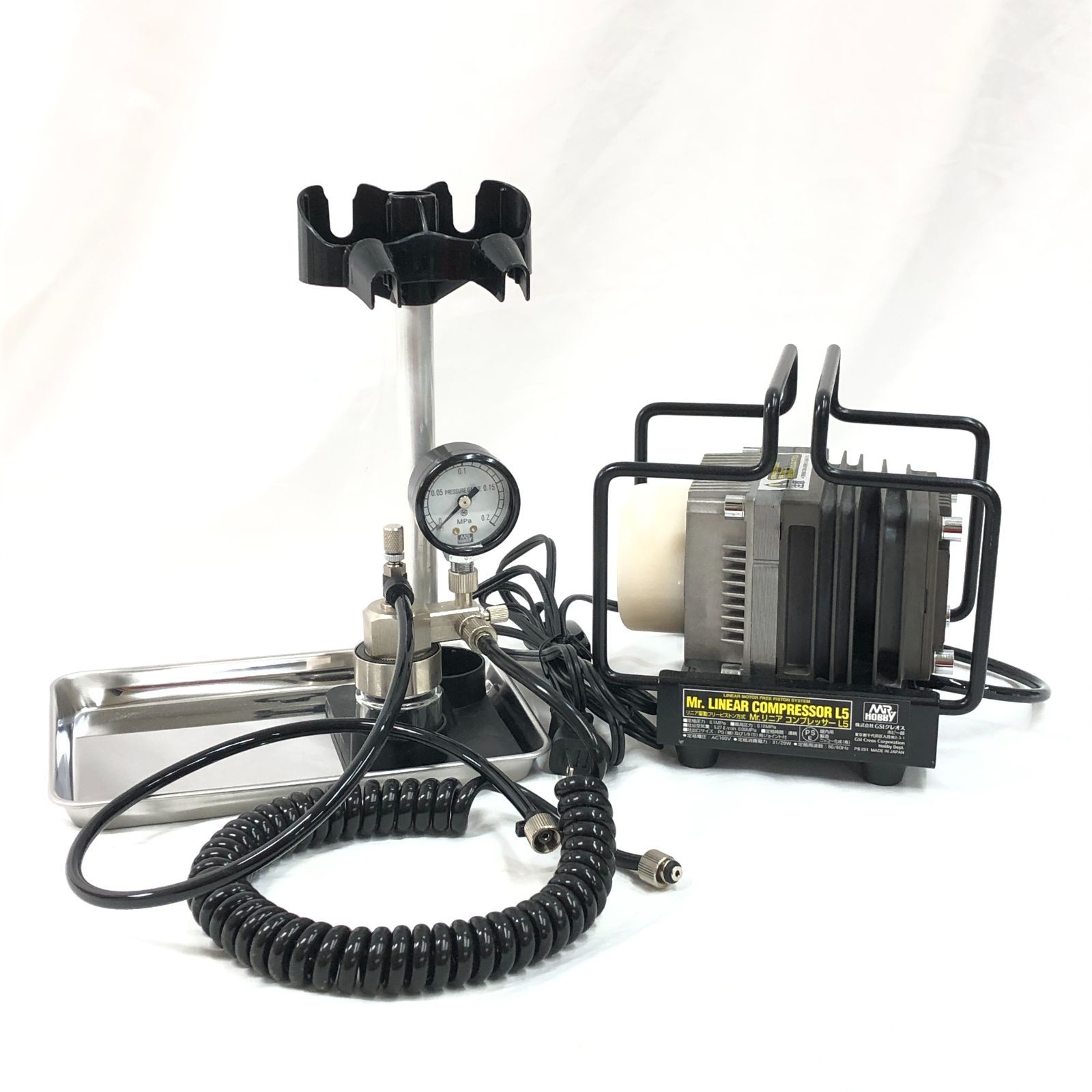 Mr.リニアコンプレッサーL5/プラチナ/レギュレーターセット【PS305】 Amazon.co.jp: GSIクレオス Mr.リニアコンプレッサー L5