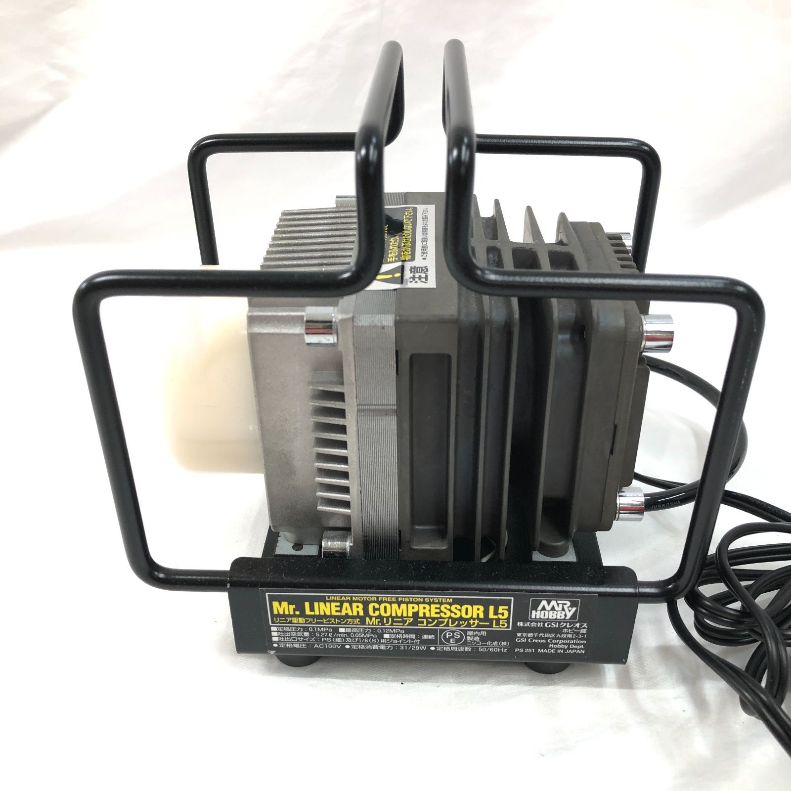 Mr.リニアコンプレッサーL5/レギュレーター/プラチナセットPS-305 美品 PS305 Mr.リニアコンプレッサーL5レギュレーター/プラチナセット