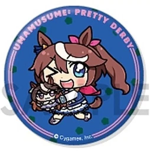 中古】バッジ・ピンズ トウカイテイオー＆シンボリルドルフ 「ウマ娘