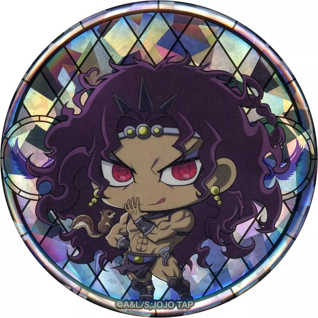 中古】バッジ・ビンズ カーズ ホログラム缶バッジ 「ジョジョの奇妙な