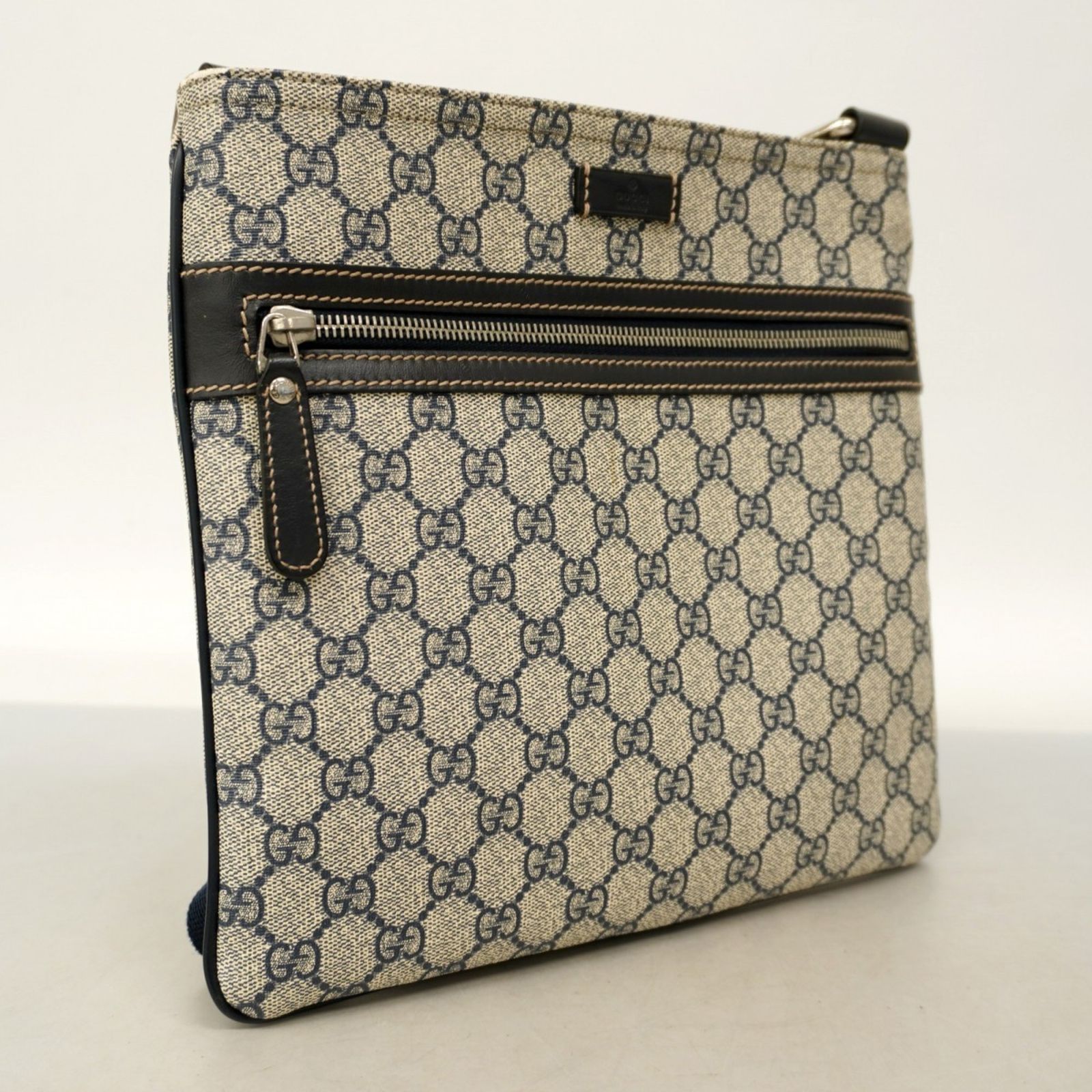 【美品】グッチ ショルダーバッグ ベージュ スプリーム GG柄 レディース グッチ(Gucci) グッチ ショルダーバッグ GGスプリーム 295257 ベージュ