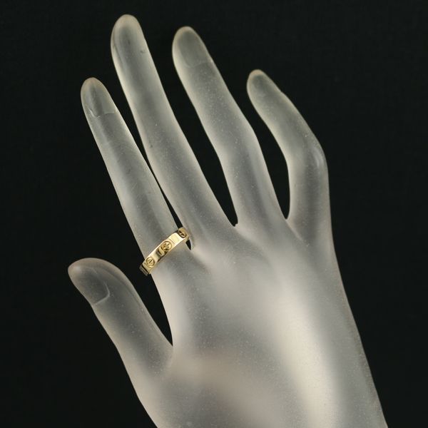 カルティエ ミニラブリング SM 52号 K18YG #183347 - メルカリ