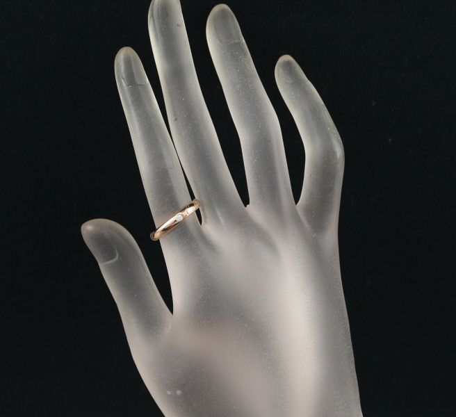 カルティエ リング ダイヤ ダイヤモンド Cドゥ エングレーブド