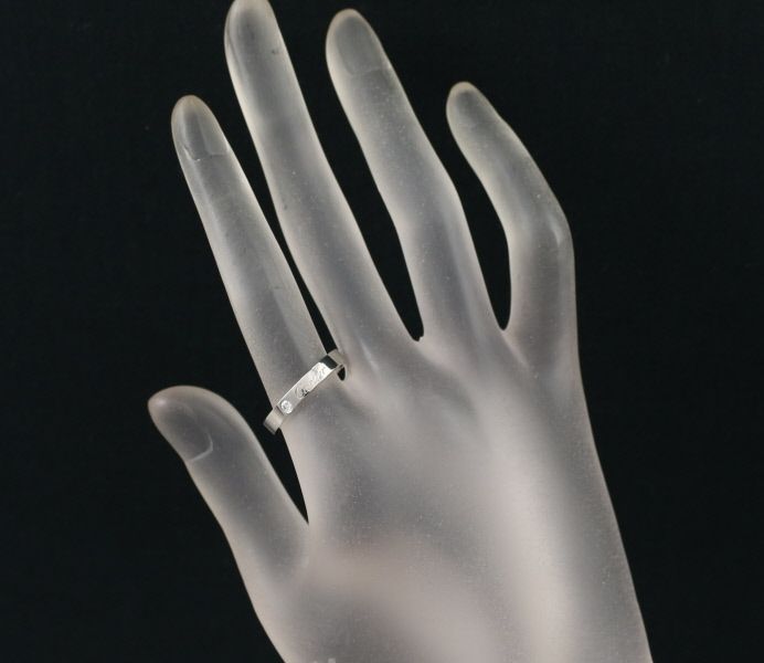 カルティエ リング ダイヤ ダイヤモンド Cドゥ エングレーブド