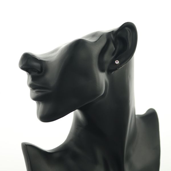 ティファニー ピアス ピンクサファイア カラーバイザヤード シルバー