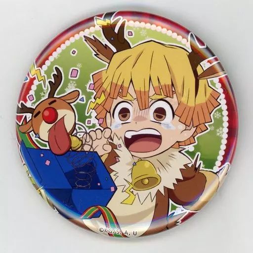 中古】バッジ・ピンズ 我妻善逸(ノーマル) 「鬼滅の刃×ufotable cafe