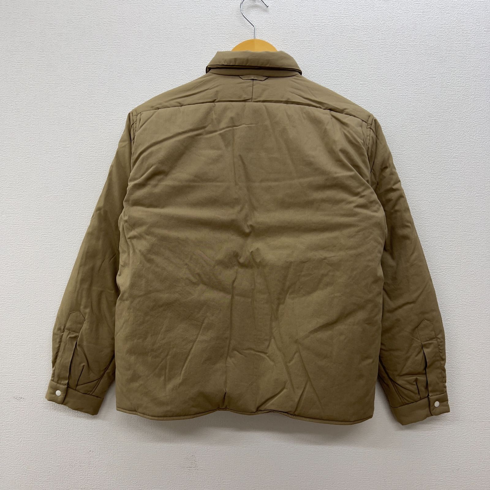 YAECA (ヤエカ) コットン ナイロン シャツジャケット 中綿 サイズM  