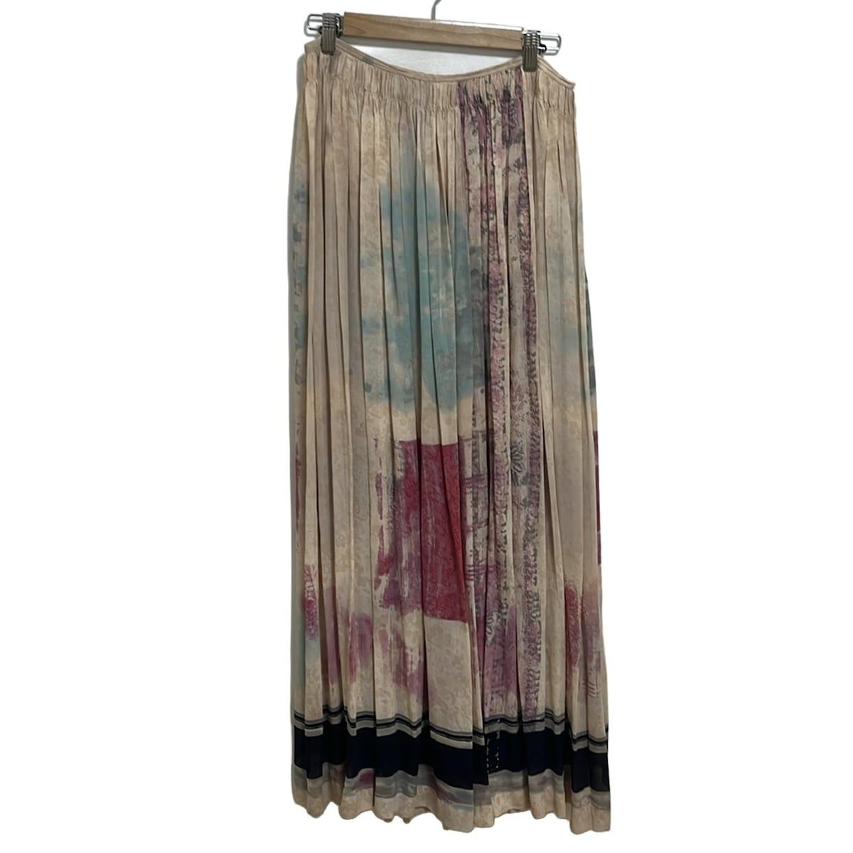 ドリスヴァンノッテン ロングスカート サイズ36 M レディース - ピンク