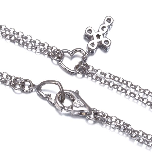 ポンテヴェキオ ブレスレット ダイヤ ダイヤモンド 0.12ct クロス