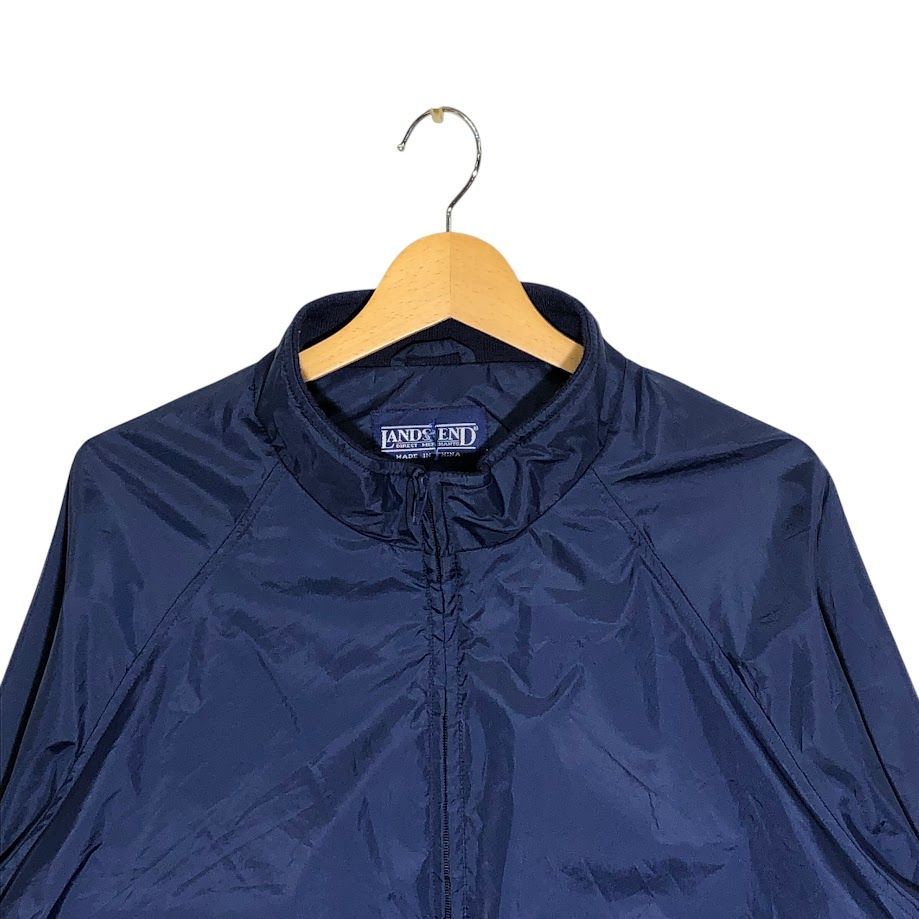 LANDS END ライトアウター ナイロンジャケット ドローコード オーバー