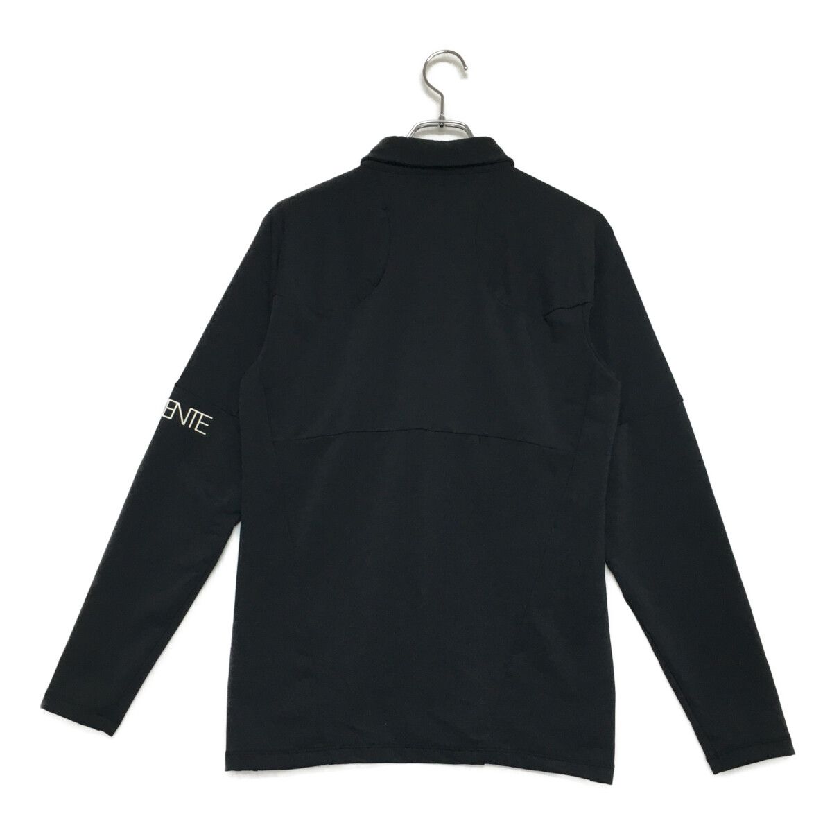 メンズ デサントゴルフ DESCENTE 割引 GOLF 長袖ポロシャツ M 黒